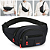 Pochete Impermeável Bolsa Transversal ou Cintura, Cor Preto - Sport A2502 - Imagem 1