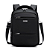 Mochila Para Notebook até 14" Unissex à Prova D'Água com Alça, Resistente, Cor Preto - Aco 1505 - Imagem 1