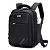 Mochila Para Notebook até 14" Unissex à Prova D'Água com Alça Cor Preto - Aco 1507 - Imagem 2