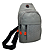 Mini Bolsa Tiracolo Pochete Transversal Ombro Ant Furto Unissex Cor Cinza - A2535 - Imagem 3