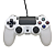 Controle Joystick com Fio para Ps4 e PC, DuploShock4, Branco - Knup KP-GM036 - Imagem 2