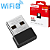 Adaptador USB Wireless Wi-Fi USB Nano 2.4 GHz (287 Mbps) Tecnologia Wi-Fi 6 - Mercusys AX300 MA14N - Imagem 1