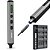 Kit Chave de Precisão Elétrica Recarregável Com 64 Bits Ferramenta Sem Fio - Exbom PRO-CKE6800 - Imagem 4