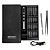Kit Chave de Precisão Elétrica Recarregável Com 64 Bits Ferramenta Sem Fio - Exbom PRO-CKE6800 - Imagem 5