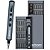 Kit Chave de Precisão Elétrica Recarregável Com 64 Bits Ferramenta Sem Fio - Exbom PRO-CKE6800 - Imagem 2