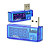 Testador Digital de Tensão Pela Porta USB Medidor Voltagem e Amperagem - Exbom UTS-02 - Imagem 2