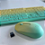 Kit Teclado e Mouse Sem Fio Multimídia ABNT2, Cor Verde/Amarelo - Maxprint Deluxe Pro - Imagem 6