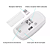 Kit Teclado e Mouse Sem Fio, Wireless 2.4Ghz, Ultra Fino, Branco - H'Maston JP102 - Imagem 6