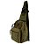 Mini Bolsa Mochila Tiracolo Transversal Tática no Estilo Militar Cor Verde - B014 - Imagem 4