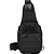 Mini Bolsa Mochila Tiracolo Transversal Tática no Estilo Militar Cor Preto - B014 - Imagem 8