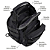 Mini Bolsa Mochila Tiracolo Transversal Tática no Estilo Militar Cor Preto - B014 - Imagem 9
