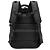 Mochila para Notebook até 15.6" Escolar Reforçada Unissex Cadeado Anti Furto, Semi Impermeável, Preto - Aco Zy2041 - Imagem 4