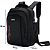 Mochila Para Notebook até 14" Unissex à Prova D'Água com Alça Lateral Cor Preta - Aco 1502 - Imagem 3