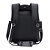 Mochila Para Notebook até 14" Unissex à Prova D'Água Escolar Cor Preto - Aco 1501 - Imagem 5
