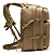 Mochila Tática Militar Impermeável Reforçada Grande 36 litros Cor Cáqui - ZE002 - Imagem 2