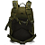 Mochila Tática Militar Impermeável Reforçada Grande 36 litros Cor Verde - ZE002 - Imagem 6