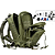 Mochila Tática Militar Impermeável Reforçada Grande 36 litros Cor Verde - ZE002 - Imagem 7