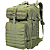 Mochila Tática Militar Impermeável Reforçada Grande 36 litros Cor Verde - ZE002 - Imagem 1