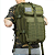 Mochila Tática Militar Impermeável Reforçada Grande 36 litros Cor Verde - ZE002 - Imagem 9