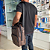 Mochila Para Notebook até 15.6" Unissex em Couro Sintético Marrom, Design Premium - Ouliya 99111-1 - Imagem 11