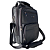 Mochila Para Notebook até 15.6" Unissex em Couro Sintético Preto, Design Premium - Ouliya 99111-6 - Imagem 3