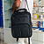 Mochila Para Notebook até 15.6" Unissex em Couro Sintético Preto, Design Premium - Ouliya 99111-6 - Imagem 13