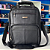 Mochila Para Notebook até 15.6" Unissex em Couro Sintético Preto, Design Premium - Ouliya 99111-6 - Imagem 9