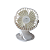 Mini Ventilador Portátil Recarregável com 3 Velocidades, Cor Branco - Inova MD-122 - Imagem 4