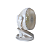 Mini Ventilador Portátil Recarregável com 3 Velocidades, Cor Branco - Inova MD-122 - Imagem 3