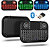Mini Teclado Portátil 2x1 Bluetooth + Adaptador para TV Box, PC, Celular - Lelong LE-7704-1 - Imagem 1