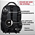 Mochila Para Notebook até 17" Reforçada Anti Furto Semi Impermeável, Preto - Aco 2104 - Imagem 7