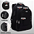 Mochila Para Notebook até 17" Reforçada Anti Furto Semi Impermeável, Preto - Aco 2104 - Imagem 8