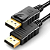 Cabo DisplayPort 4K 60Hz UltraHD Blindado com 3 Metros - Knup KP-YP5006 - Imagem 3