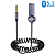 Adaptador Bluetooth 5.1 Som Automotivo Entrada USB + P2 (AUX) Carro Musica - Toocki - Imagem 1