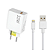 Carregador Turbo 33W USB + Cabo Tipo iPhone - Lehmox LE-407 IOS - Imagem 2