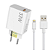 Carregador Turbo 33W USB + Cabo Tipo iPhone - Lehmox LE-407 IOS - Imagem 3