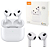Fone de Ouvido Bluetooth V5.3 TWS, IPX4, Até 4 h Reprodução, Branco - Kaidi KD-789 - Imagem 1
