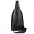 Mini Bolsa Tiracolo Transversal Ombro de Couro Sintético Preto - Jingpin A2508 - Imagem 3