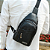 Mini Bolsa Tiracolo Transversal Ombro de Couro Sintético Preto - Jingpin A2508 - Imagem 7