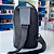 Mini Bolsa Unissex de Ombro, Peito e Transversais Multifuncionais, Cinza - Shengfute A2517 - Imagem 5