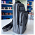 Mini Bolsa Unissex de Ombro, Peito e Transversais Multifuncionais, Cinza - Shengfute A2517 - Imagem 4