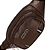 Pochete Bolsa Transversal ou Cintura de Couro Sintético Marrom Escuro - Jingpin A2531 - Imagem 3