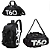 Mochila Bolsa Multifunção Academia Viagem Fitness Treino Esporte T60 Cor Preto - Imagem 6