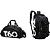 Mochila Bolsa Multifunção Academia Viagem Fitness Treino Esporte T60 Cor Preto - Imagem 3