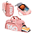 Mochila Bolsa Multifunção Academia Viagem Fitness Treino Esporte T60 Cor Rosa - Imagem 6