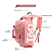 Mochila Bolsa Multifunção Academia Viagem Fitness Treino Esporte T60 Cor Rosa - Imagem 7