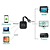 Receptor WiFi HDMI Vikefon 1080P - Espelhamento de Tela Sem Fio - Imagem 6