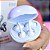 Fone de Ouvido Bluetooth V5.3 Extra Auricular e Encaixe em Clipe, Branco - Kaidi KD-743 - Imagem 1