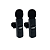 Kit Duplo Microfone Lapela Sem Fio iPhone Lightning com 2 Lapelas + 2 Receptores - Lelong LE-930 - Imagem 4