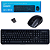 Kit Teclado e Mouse Sem Fio Layout ABNT2 e Mouse 1200 DPI - Maxprint Exagon - Imagem 1